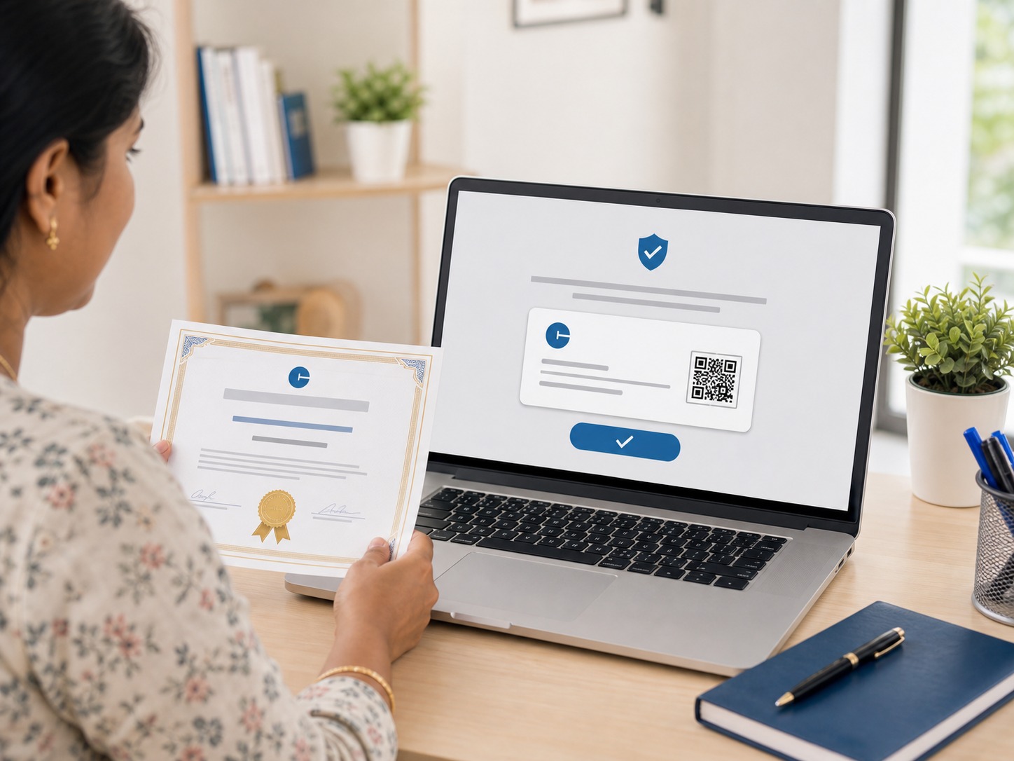 Public certificate verification page for Tamilcube Certified Tutor credentials.